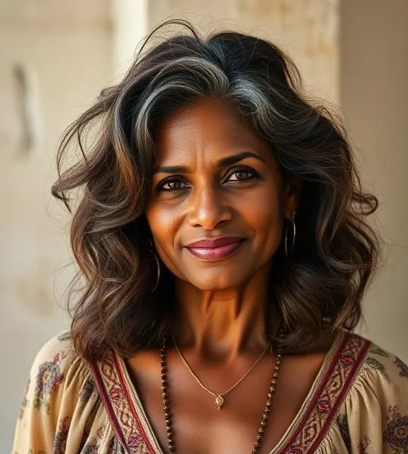 30 Gorgeous Hairstyles for Black Women Over 50: Timeless & Stunning Looks 9 Soft Waves