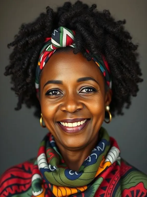 30 Gorgeous Hairstyles for Black Women Over 50: Timeless & Stunning Looks 5 Curly Afro