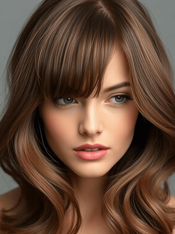 17 Bangs Covering One Eye Hairstyle Ideas: Inspiring Looks to Try Today 18 Vintage-inspired bangs styled elegantly over one eye for a sophisticated and timeless appearance.