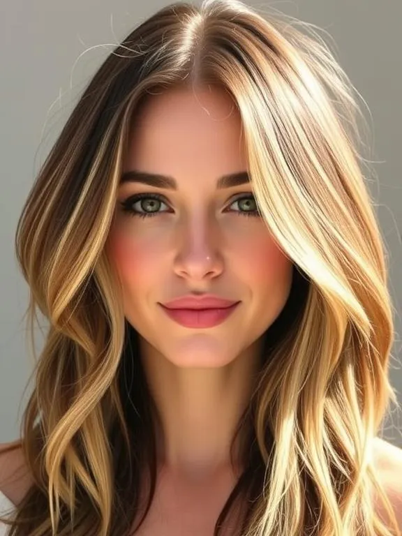 20 Summer Hair Colors for Brunettes: Glow Up with These Gorgeous Shades 20 Brunette Melt with Warm Blonde Streaks