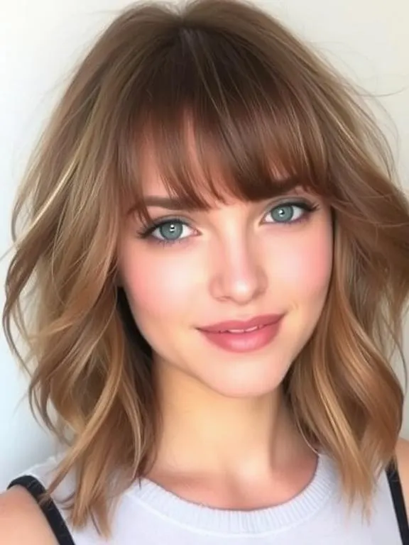 20 Stunning Hairstyles for Thin Fine Hair: Ideas to Boost Volume and Texture 11 Wispy curtain bangs for softness.