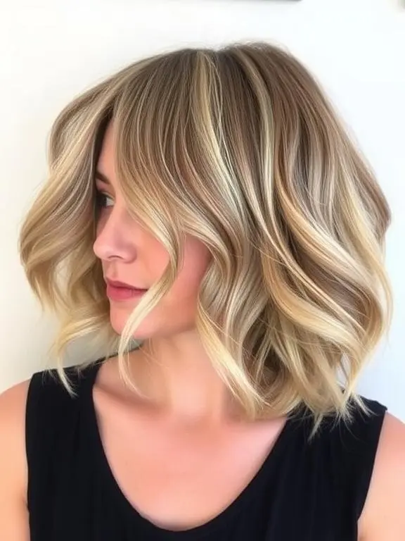 20 Stunning Hairstyles for Thin Fine Hair: Ideas to Boost Volume and Texture 7 Shoulder-length lob with soft waves.