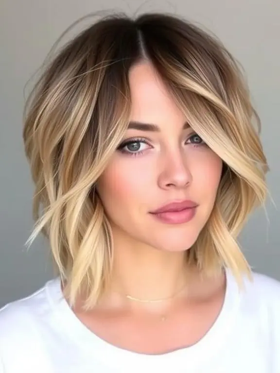 20 Stunning Hairstyles for Thin Fine Hair: Ideas to Boost Volume and Texture 8 Layered mid-length cut for volume.