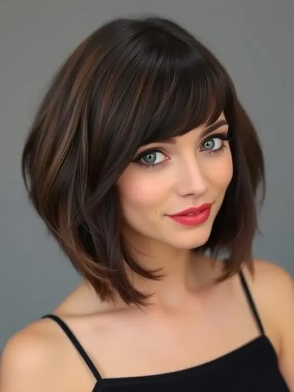 20 Stunning Hairstyles for Thin Fine Hair: Ideas to Boost Volume and Texture 10 Medium cut with flipped-out ends.
