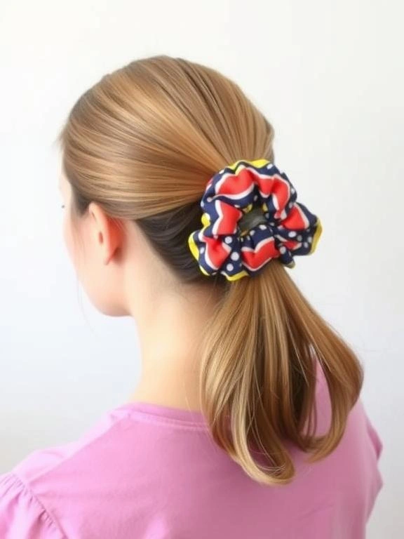 The 25 “No Effort” Hairstyle Trend That’s All Over Social Media 14 Scrunchie Ponytail