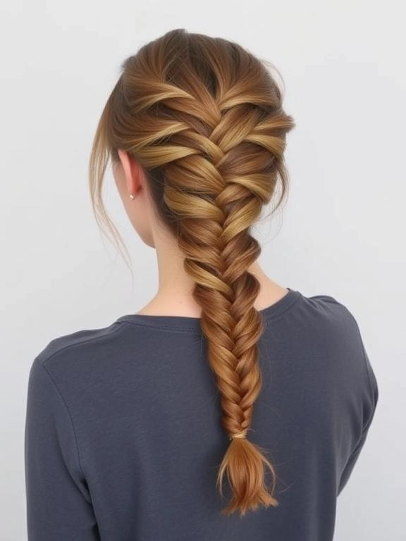 The 25 “No Effort” Hairstyle Trend That’s All Over Social Media 21 Quick Fishtail Braid
