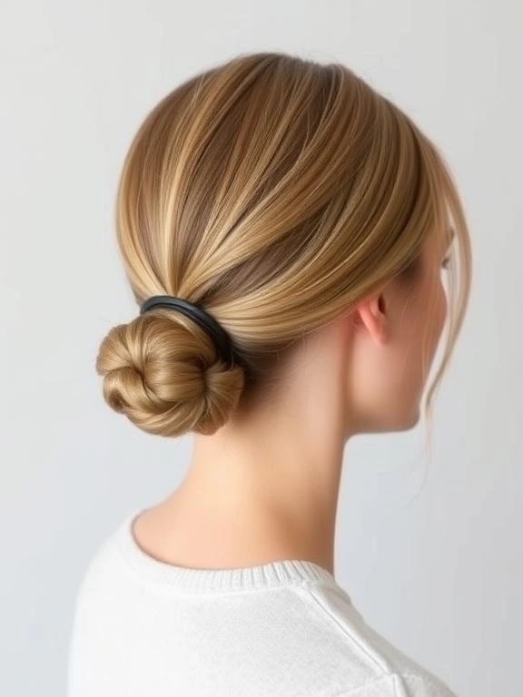 The 25 “No Effort” Hairstyle Trend That’s All Over Social Media 23 Minimalist Bun