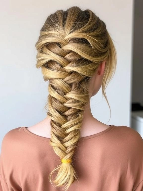 The 25 “No Effort” Hairstyle Trend That’s All Over Social Media 6 Loose Braid