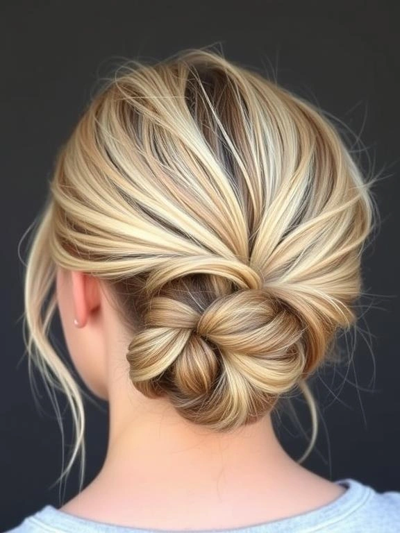 25 Gorgeous Spring Hairstyles for Long Hair to Try This Season 6 Low Messy Bun