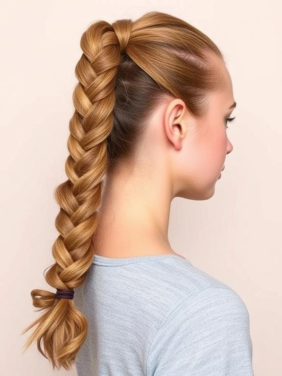 25 Gorgeous Spring Hairstyles for Long Hair to Try This Season 7 Bubble Braid Ponytail