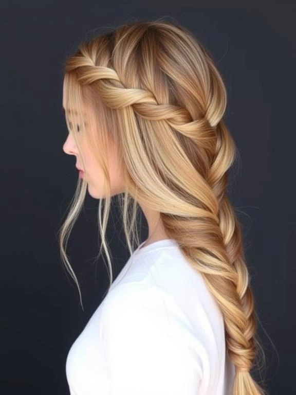 25 Gorgeous Spring Hairstyles for Long Hair to Try This Season 8 Waterfall Braid