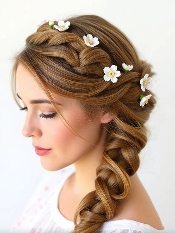 25 Gorgeous Spring Hairstyles for Long Hair to Try This Season 9 Crown Braid