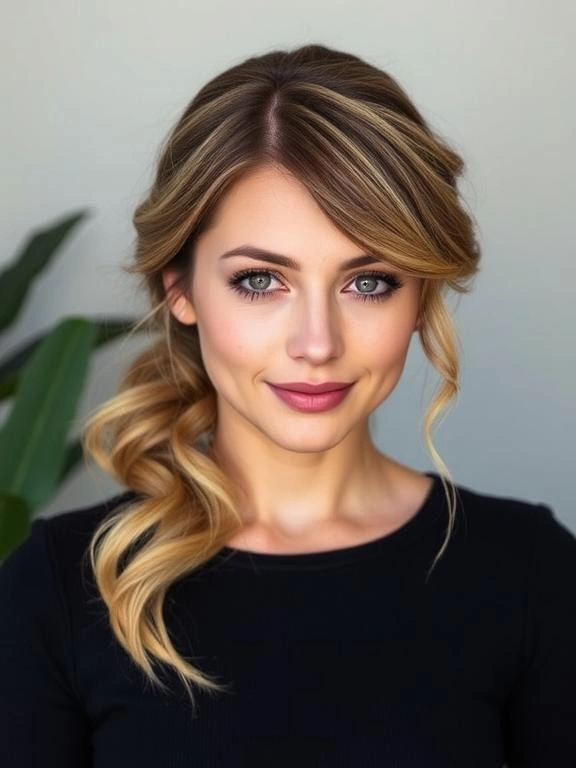 25 Gorgeous Spring Hairstyles for Long Hair to Try This Season 10 textured Low Ponytail
