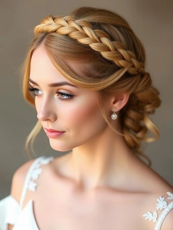 25 Braided Beauties: Trendy Braids for Spring 11 Crown Braid