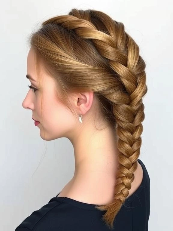 25 Braided Beauties: Trendy Braids for Spring 12 Rope Braid