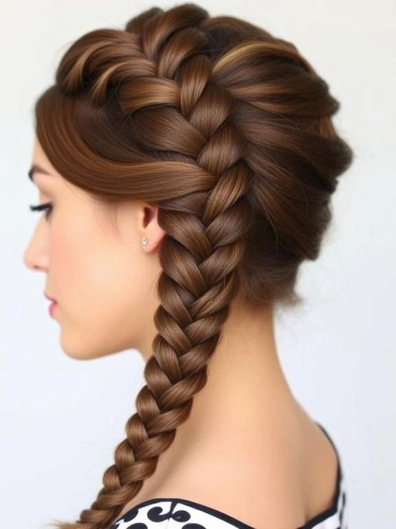 25 Braided Beauties: Trendy Braids for Spring 13 Pull-Through Braid