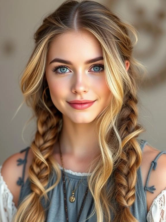 25 Braided Beauties: Trendy Braids for Spring 17 Bohemian Braids