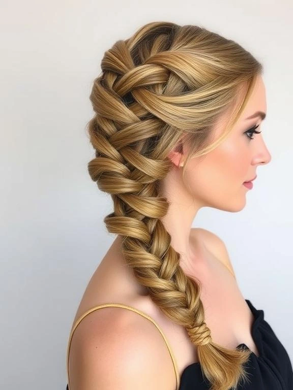 25 Braided Beauties: Trendy Braids for Spring 22 French Fishtail Braid