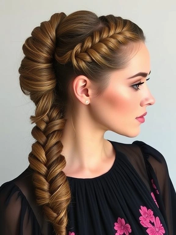 25 Braided Beauties: Trendy Braids for Spring 25 Butterfly Braid