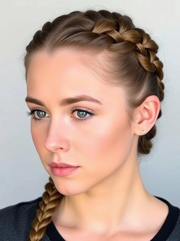 25 Braided Beauties: Trendy Braids for Spring 4 Dutch Braid