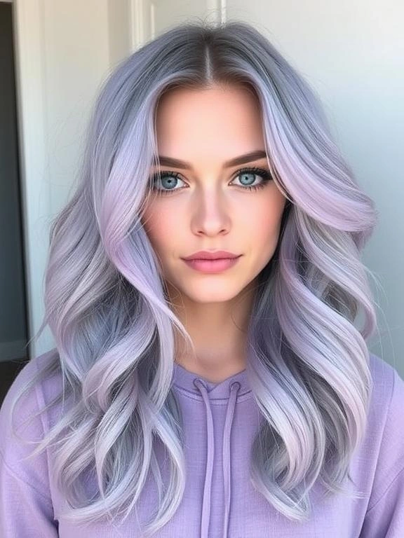 25 Best Spring Hair Colors to Brighten Your Look 38 Lavender Gray
