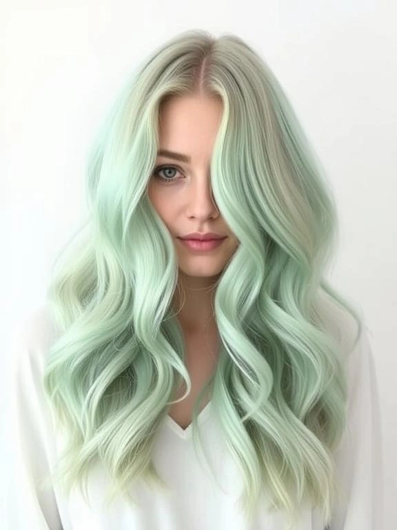25 Best Spring Hair Colors to Brighten Your Look 45 Mint Green