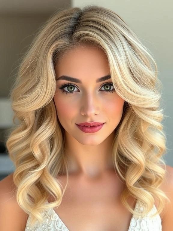 25 Best Spring Hair Colors to Brighten Your Look 49 Champagne Blonde