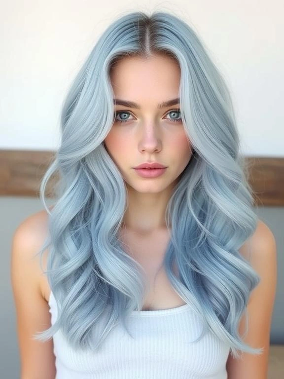 25 Best Spring Hair Colors to Brighten Your Look 51 Pastel Blue