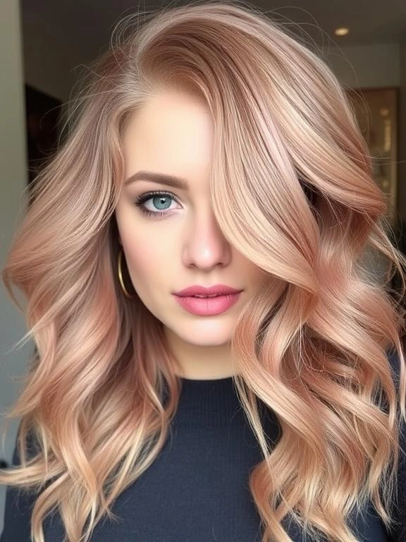 25 Best Spring Hair Colors to Brighten Your Look 33 Rose Gold