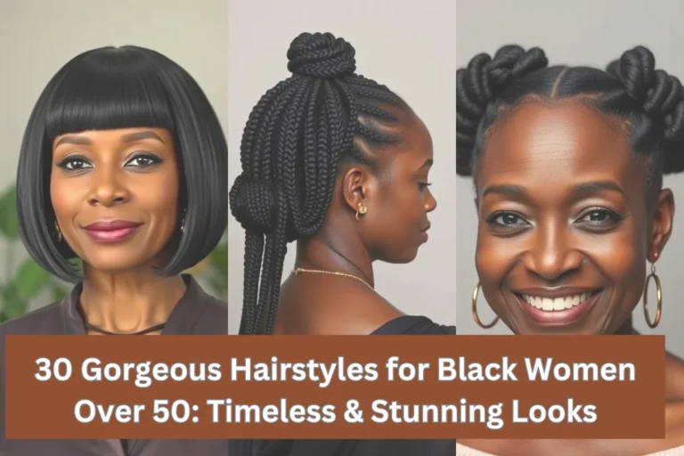 30 Gorgeous Hairstyles for Black Women Over 50: Timeless & Stunning Looks 25 Hairstyles for Black Women Over 50
