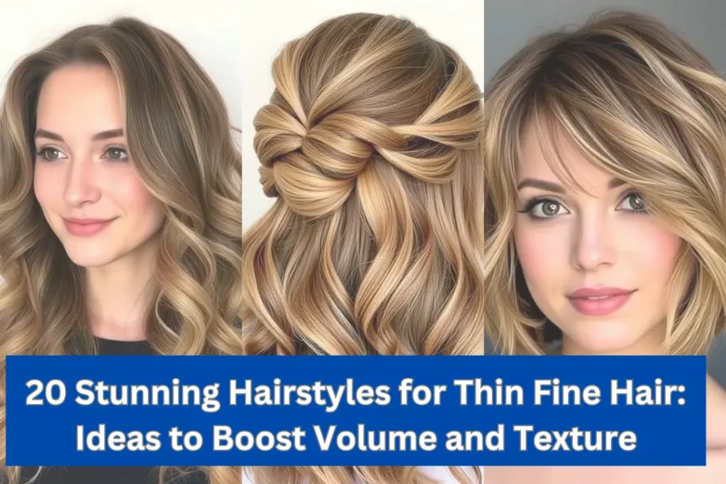 20 Stunning Hairstyles for Thin Fine Hair: Ideas to Boost Volume and Texture 1 Hairstyles for Thin Fine Hair