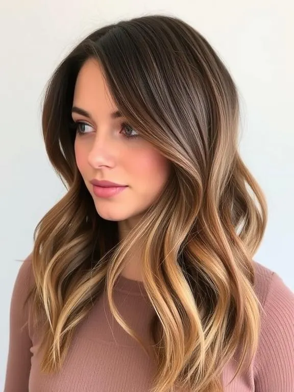 28 Stunning Fine Hair with Bangs Hairstyles: Creative Ideas to Add Volume and Style 18 Side-Swept Bangs with Shoulder-Length Waves