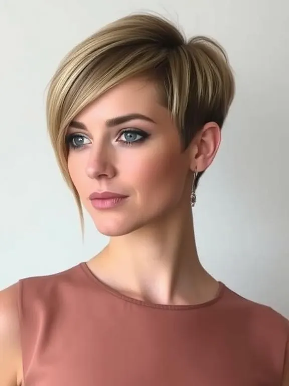 28 Stunning Fine Hair with Bangs Hairstyles: Creative Ideas to Add Volume and Style 23 Pixie Cut with Long Side Bangs