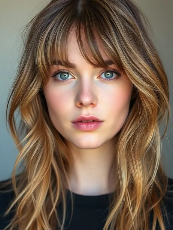 28 Stunning Fine Hair with Bangs Hairstyles: Creative Ideas to Add Volume and Style 5 Feathered Wispy Bangs for a Light, Airy Look
