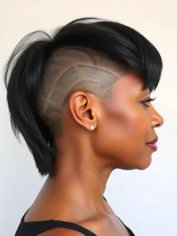 23 Stunning Bob Hairstyles for Older Black Women: From Classic to Modern, Textured to Elegant 12 Undercut Bob