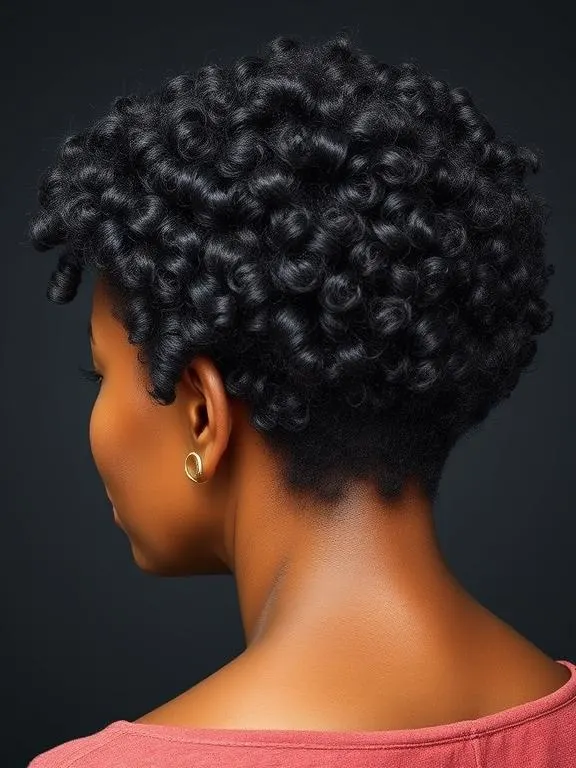 23 Stunning Bob Hairstyles for Older Black Women: From Classic to Modern, Textured to Elegant 19 Tapered Bob with Natural Hair