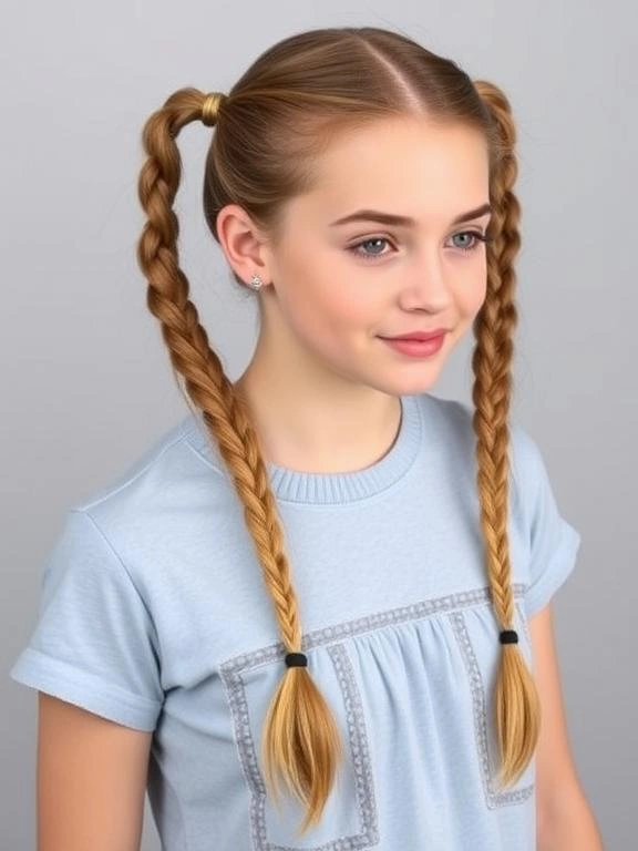 25 Braided Beauties: Trendy Braids for Spring 19 Pigtail Braids