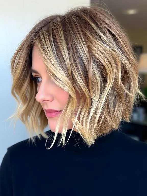 26 Stunning Choppy Bob Hairstyles for Fine Hair: Boost Volume & Texture Instantly 2 Classic Choppy Bob