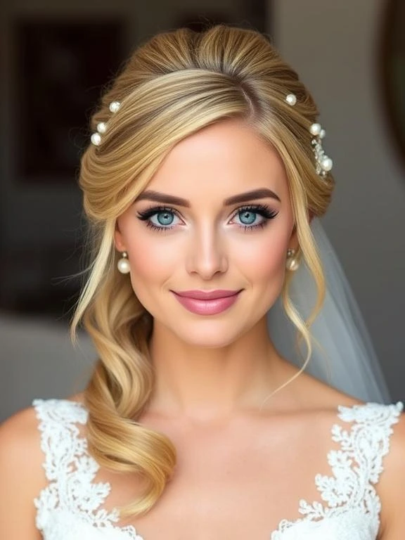 27 Breathtaking Summer Wedding Hairstyles: Find Your Perfect Bridal Look 17 Twisted Half-Updo