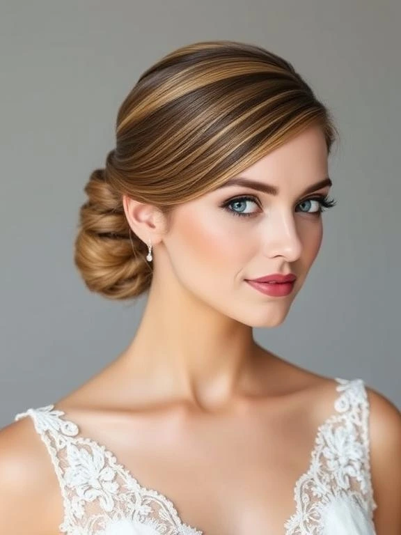 27 Breathtaking Summer Wedding Hairstyles: Find Your Perfect Bridal Look 22 Twisted Low Ponytail