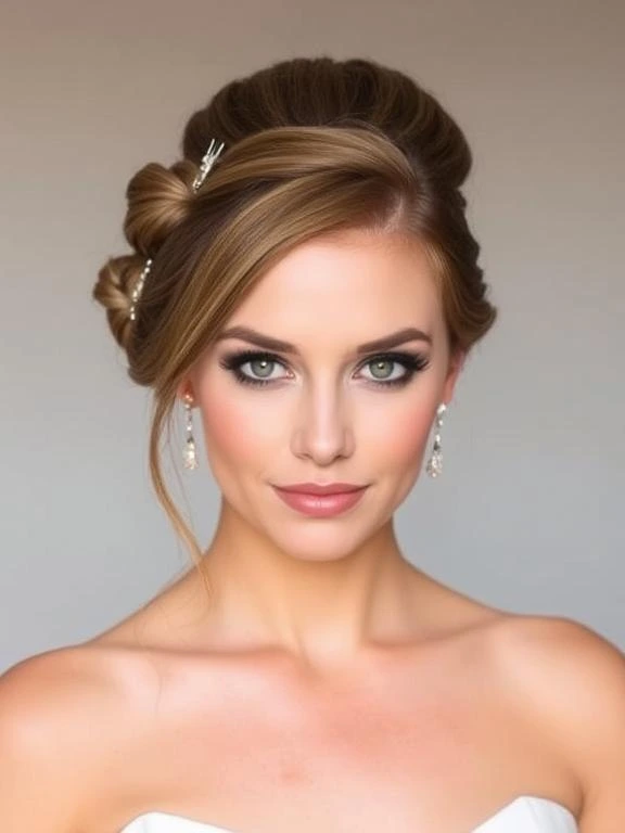 27 Breathtaking Summer Wedding Hairstyles: Find Your Perfect Bridal Look 27 Twisted Side Bun