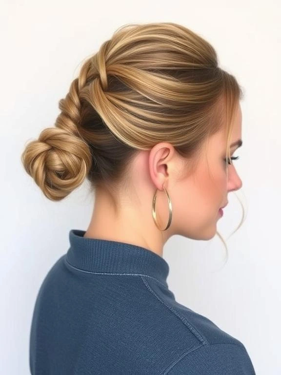 27 Summer Hairstyles for Short Hair: Effortless and Stylish Looks for Warm Days 15 Twisted Half-Updo
