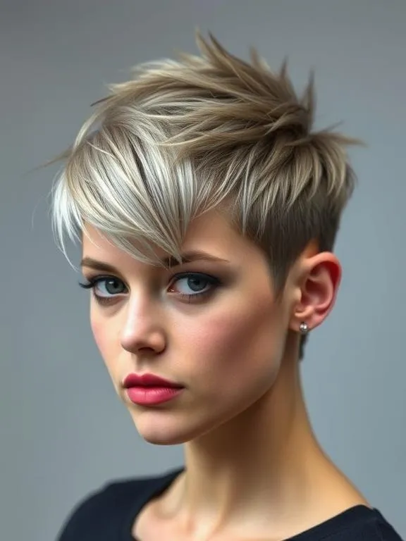 27 Summer Hairstyles for Short Hair: Effortless and Stylish Looks for Warm Days 21 Spiky Pixie Cut