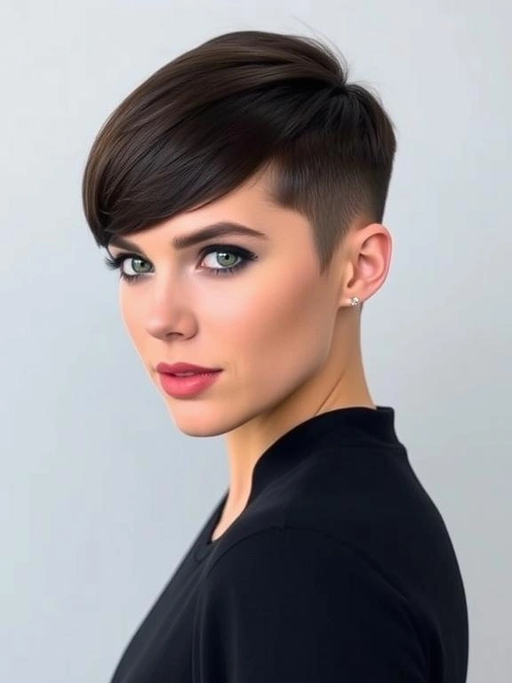 27 Summer Hairstyles for Short Hair: Effortless and Stylish Looks for Warm Days 9 Slicked-Back Pixie