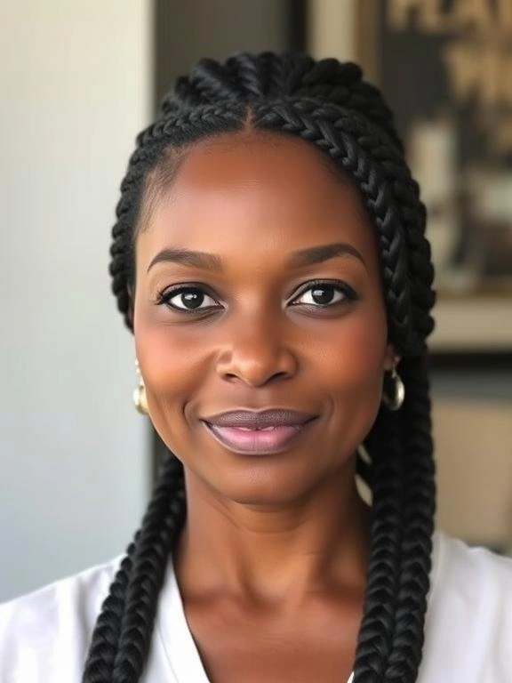 Braids for Black Women Over 50: 26 Gorgeous and Ageless Hairstyles to Try 21 Dutch Braids