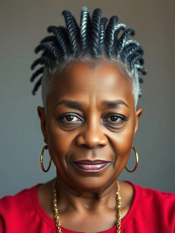 Braids for Black Women Over 50: 26 Gorgeous and Ageless Hairstyles to Try 27 Mohawk Braids