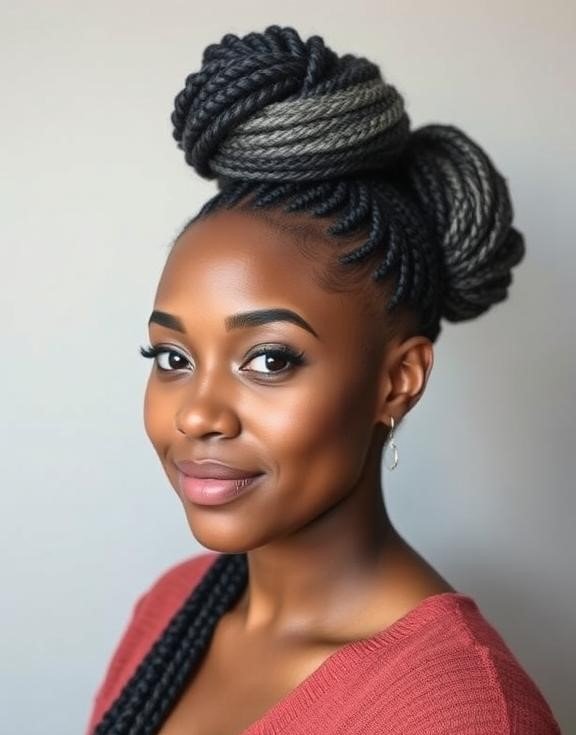 Braids for Black Women Over 50: 26 Gorgeous and Ageless Hairstyles to Try 8 U7 replaced