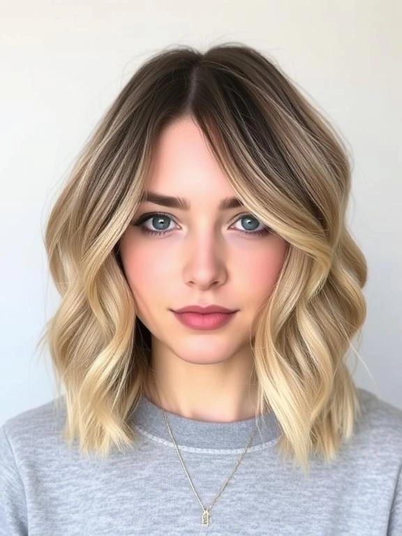 36 Flattering Lob Hairstyles for Fine Hair to Add Style and Volume 17 Lob with Subtle Waves