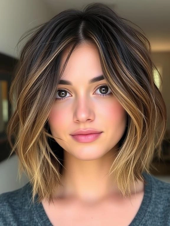 30 Gorgeous Bob Hairstyles for Fine Hair: Modern and Flattering Ideas for More Fullness 18 Messy Bob with Textured Ends