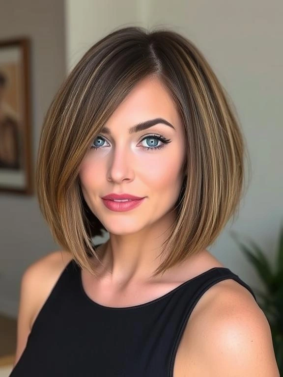 30 Gorgeous Bob Hairstyles for Fine Hair: Modern and Flattering Ideas for More Fullness 23 collarbone-Length Bob for Versatility